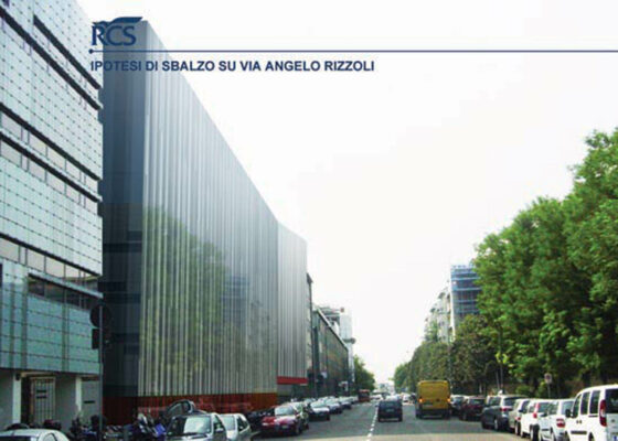 Progetto per Stefano Boeri Architetti: nuova sede edificio RCS, milano