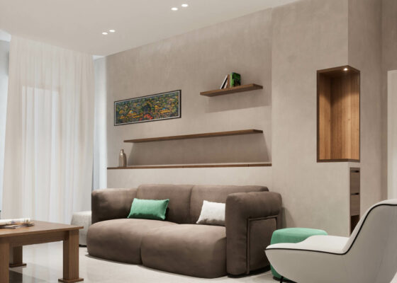 Progettazione di interni appartamento a Chioggia