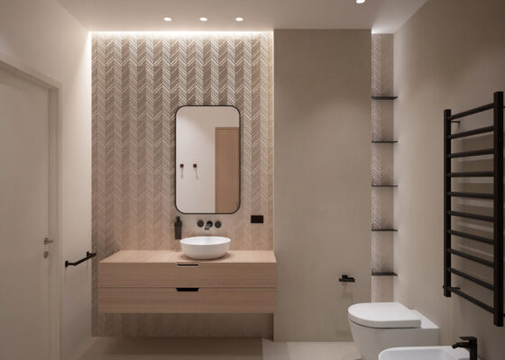 Studio di interior design a Piove di Sacco: Progettazione di un bagno su misura